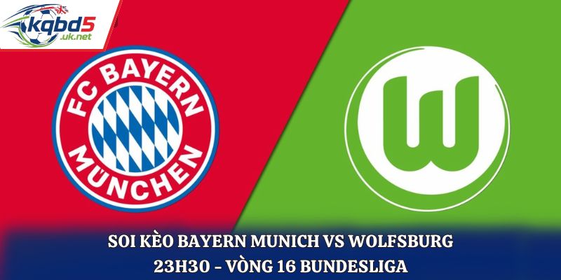 Soi kèo Bayern Munich vs Wolfsburg: 23h30 - Vòng 16 Bundesliga